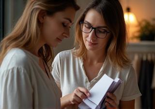 Designer consulting with a client at Vastra Viraasat